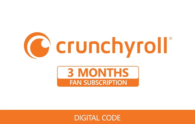 Crunchyroll 3 Months Fan Subscription