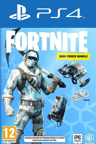 Fortnite Deep Freeze Bundle DLC PS4