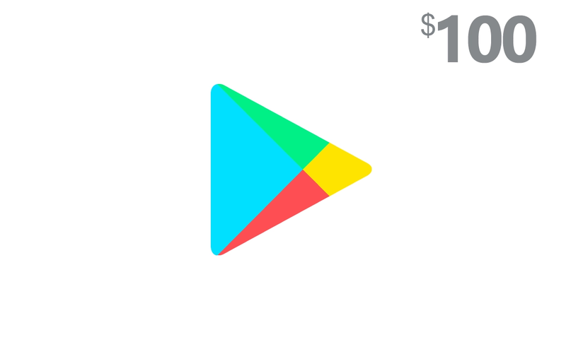 Google Play Gift Card 100 USD US