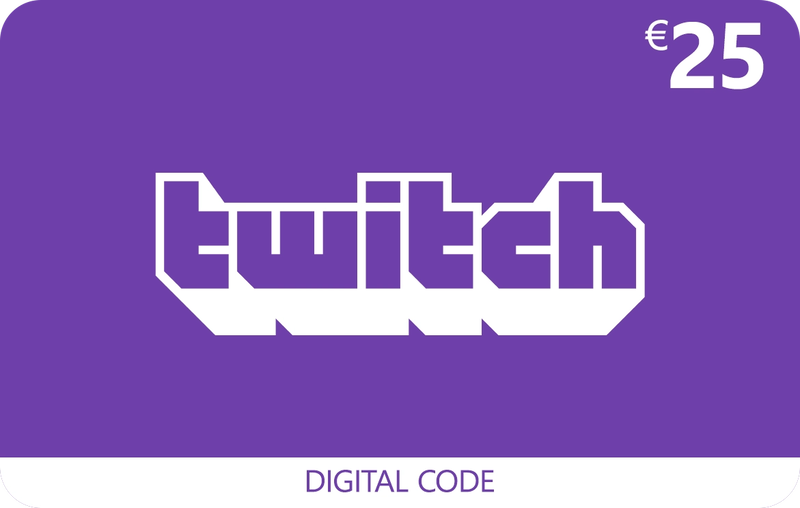 Twitch Gift Card 25 EUR
