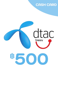 DTAC Happy Cash Card 500 THB